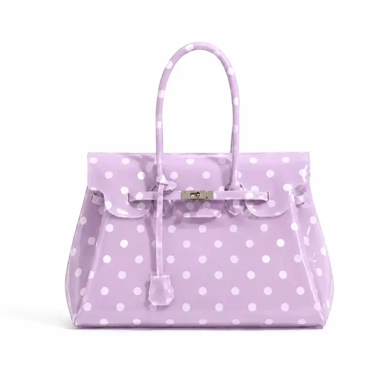 PURPLE POLKA JELLY FIRKIN