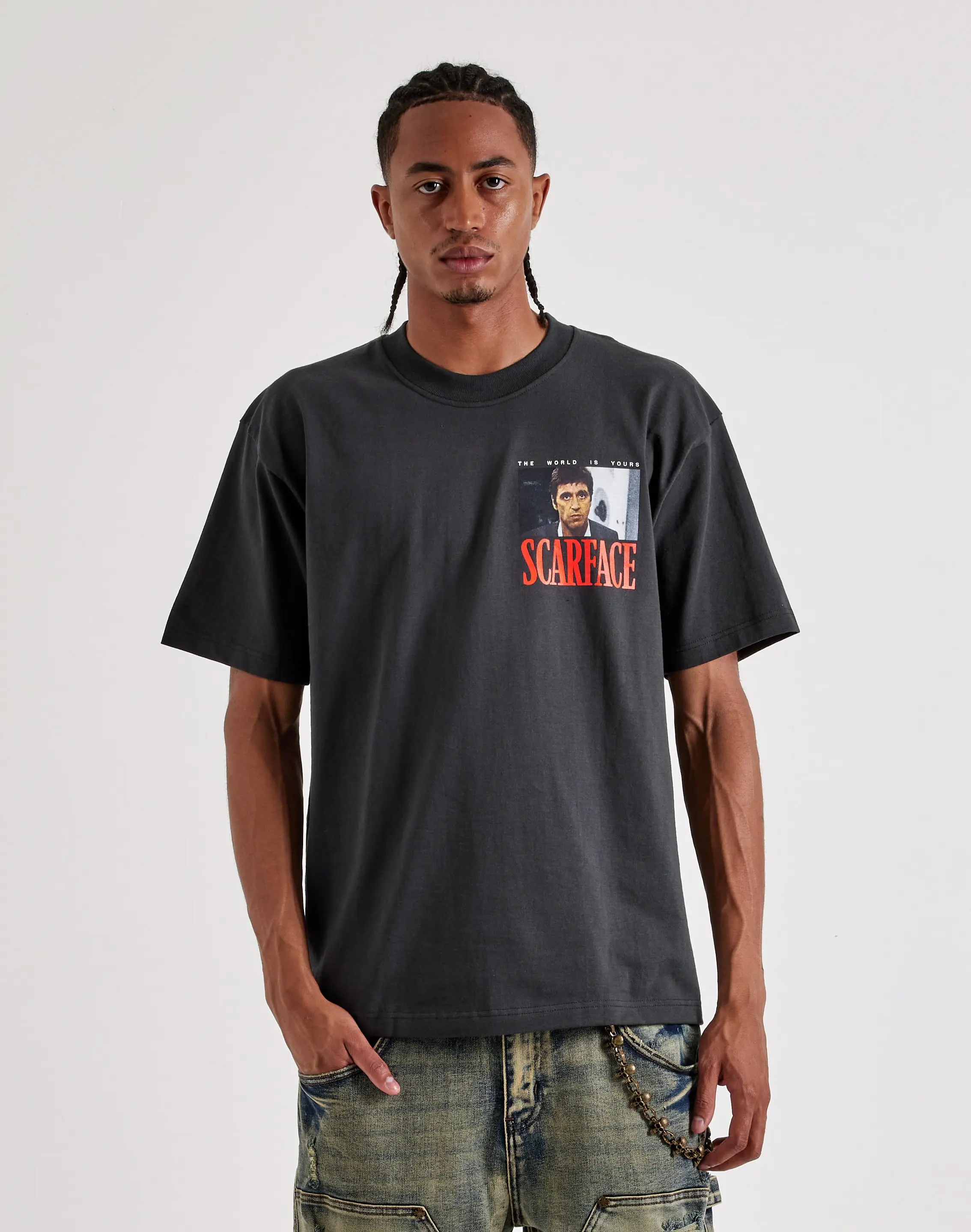 Mens American Classics Scarface Collage Tee
