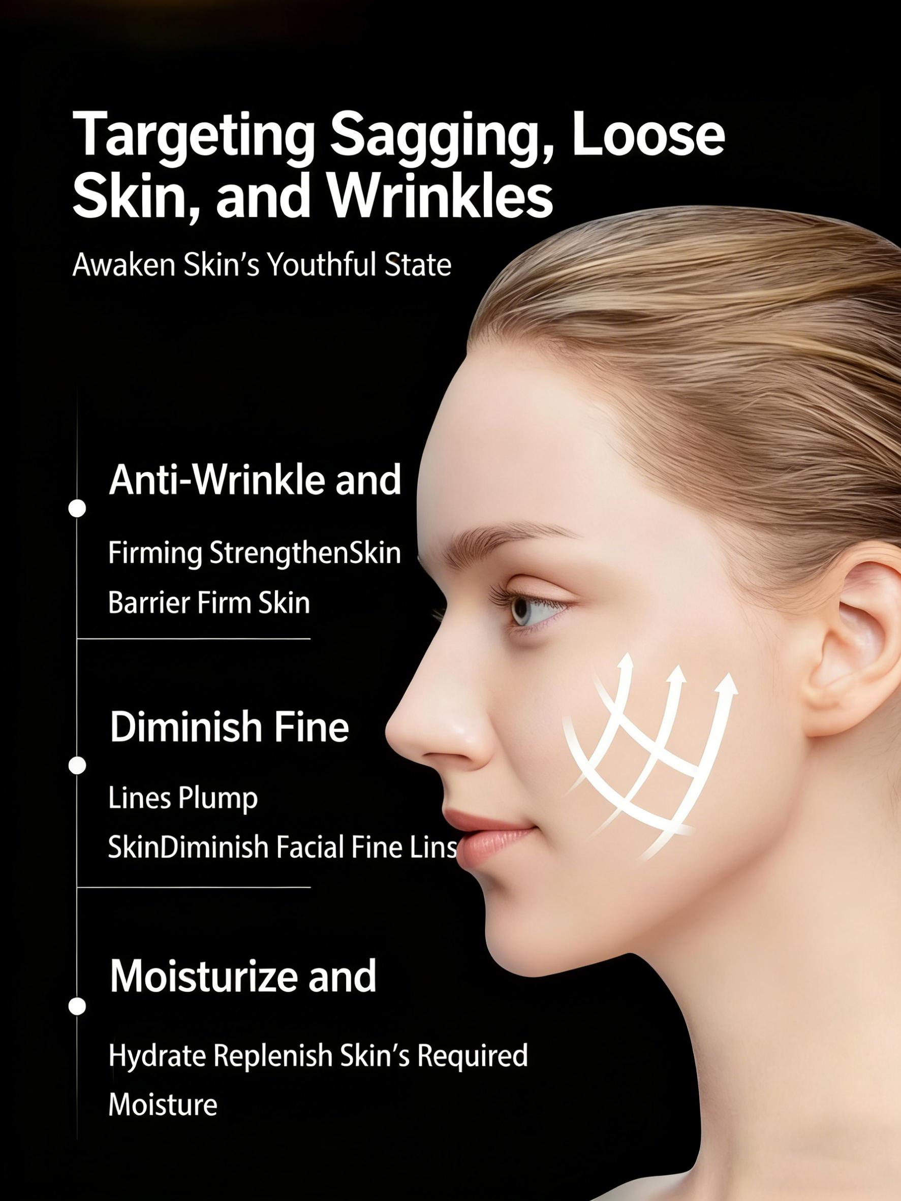 OBOSkinCove Luminous Face Cream - Enhanced Anti-Aging Formula for Toned Skin Combats Wrinkles Dryness & Loss of Elasticity Deep Moisturizing Day Blend Moisturizers Daily