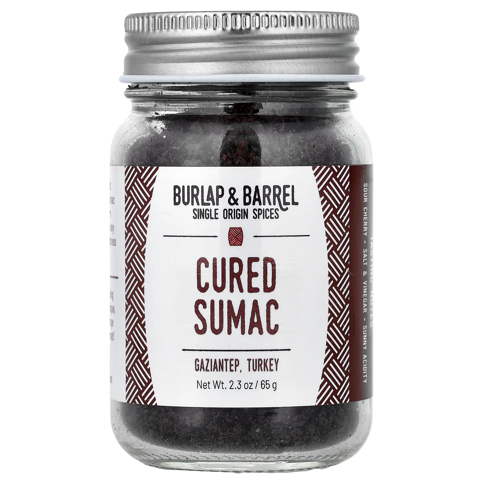 Burlap & Barrel Cured Sumac, 2.3 oz (65 g)