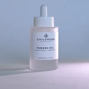 Childress Botanicals Tamanu Oil for Skin, Hair, and Décolletage - Skin Tightening Serum
