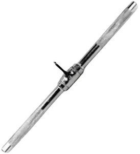 French Fitness Chrome FFC-12RSB 12" Revolving Straight Bar (New)