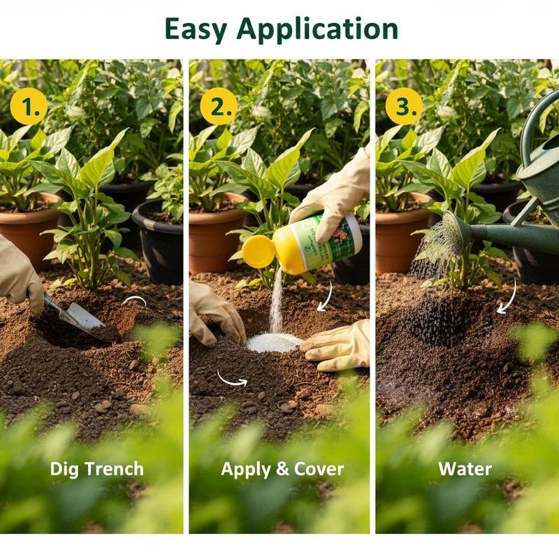 Premium Bone Meal Organic Plant Fertilizer | Natural Slow-Release Phosphorus & Calcium Boost | Strengthens Roots, Enhances Blooming, Improves Fruit Quality, and Promotes Long-Term Soil Health | Ideal for Flowers, Vegetables, Fruit Trees & Potted Plants de