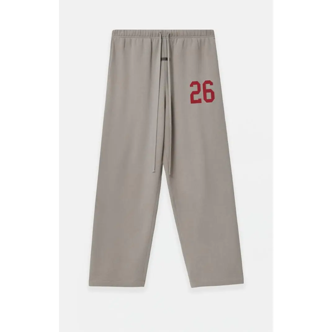 Fear of God ESSENTIALS Men's Smoke Grey Lounge Fleece Baggy Sweatpants