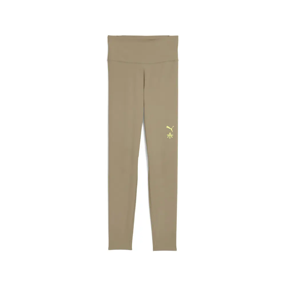 PUMA Womens X Alex Toussaint Shapeluxe High Waist 78 Athletic Leggings Casual - Brown