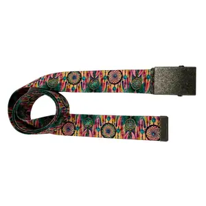 Dream Catcher Belt - Unisex - Small to Plus Size - Multiple Buckle Options - Boho Chic Style - Durable Polyester Webbing - CatchYourDreams