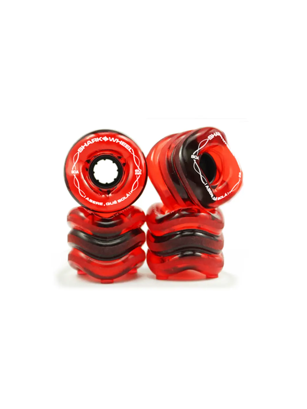 60mm, 80a Transparent Red - Team Rider, Signature Wheels Yojany Pérez