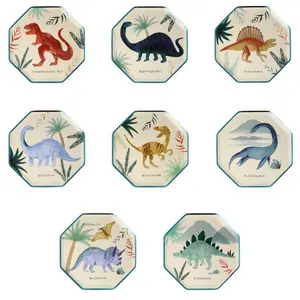 MEDIUM DINOSAUR PLATES