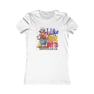 Funny Cooking Tee, I Like Big Butts, Women's Favorite Shirt, Humorous Gift for Cooks, Foodie Apparel, Kitchen Lover's Gift