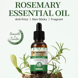 Rosemary Essential Oil: Smooth and Moisturizing Rosemary Hair Care Oil, Aromatherapy for Odor Removal and Atmosphere Creation