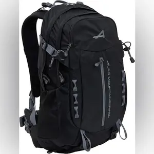 ALPS Mountaineering Solitude 24 Backpack – Black/Gray – 24L – Hiking, Travel, Daypack