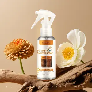 ROZINO Pet Hair Smooth Spray - Plant Keratin - Infused Care for Your Furry Friend