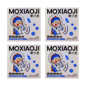 MOXIAOJI Black Currant, Black Mulberry, and Black Goji Berry Juice Concentrate, No Preservatives, 1.01 fl oz x 28 Packs