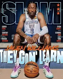258 Jalen Williams Magazine Poster