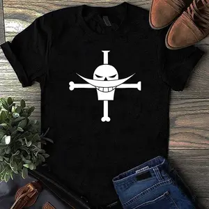 Whitebeard Symbol - Black And White T-Shirt