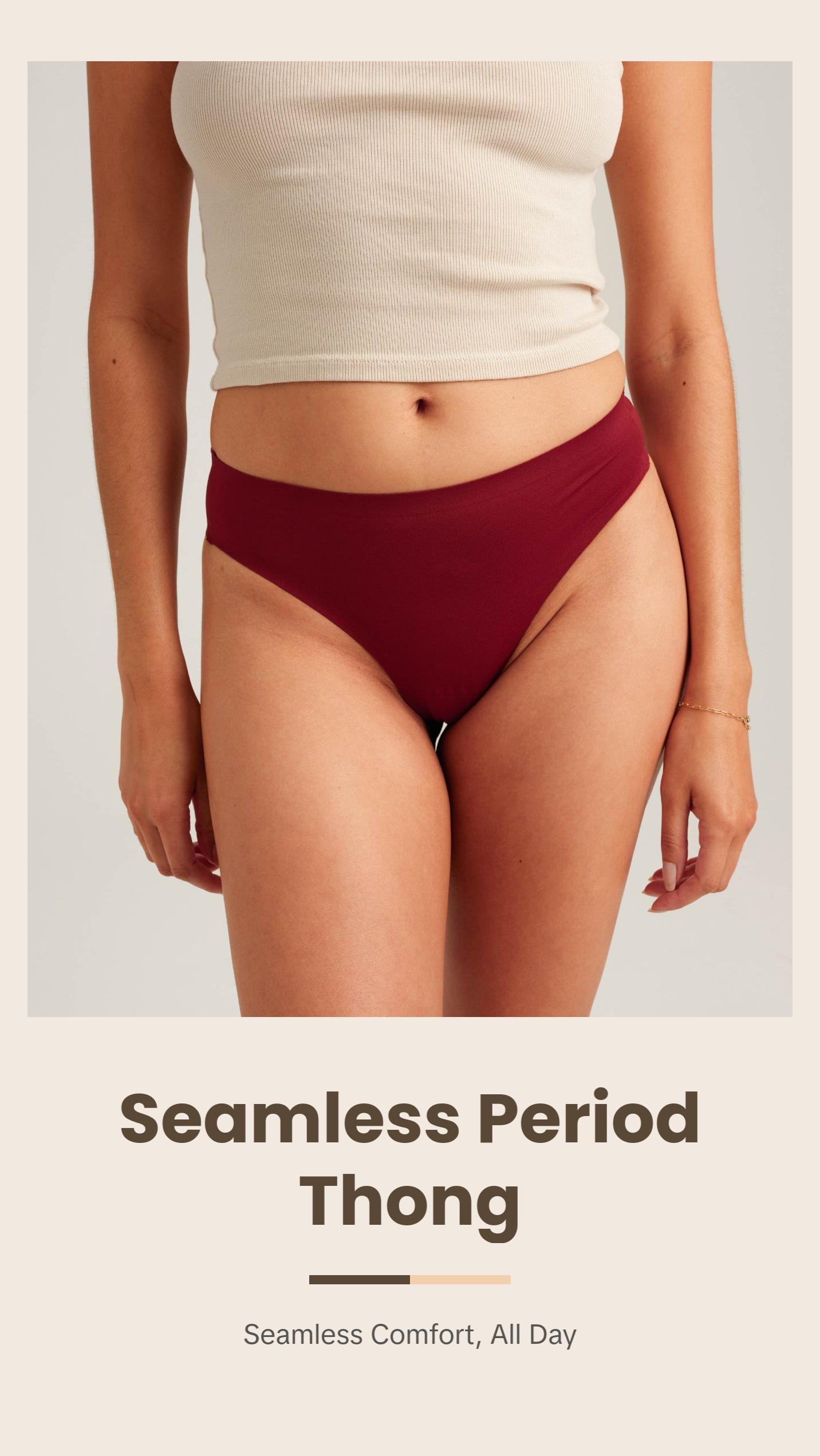 Leakproof Seamless Thong