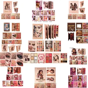 Shining Fairy Palette - 32-117 Rich Colors Including Matte & Pearl Textures Soft Touch Easy Match Makeup Look for Beginners & Professionals