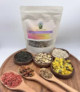 Dandelion Wolfberry Tea 120g, Caffeine-Free Digestive Support Tea, Gut Wellness, Botanical Herbal Blend