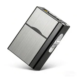 DKD Easter USB Rechargeable Windproof Lighter Case — Flameless Electric Lighter with Safety Design — A Stylish & Portable Gadget — A Unique Easter Gift for Men — Ideal for Camping, Travel, Office, Home, and Outdoor Activities