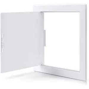 Access Panel for Drywall, 8 x 8 Inch ABS Plastic Wall Hole Cover Access Doors, Easy Install Drywall Access Panel, Ceiling, Wiring and Cables
