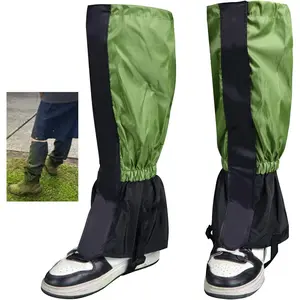 1 Pairs Lawn Care Leg Gaiters Waterproof Garden Trimming Leg Chaps Adjustable Leg Protection for Weed Eating Leg Guards for Men Lawn Care Accessories for Outdoor Farm Garden Working