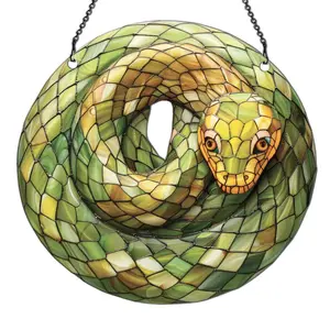 Azaad Apparel Python Ornament Acrylic Window Hanging; Gift For Animal Lovers, Home Wall Room Hanging Decor, Christmas Decorations