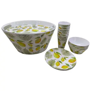 Temp-tations Seasonal 20-Piece Melamine Party Bucket Set