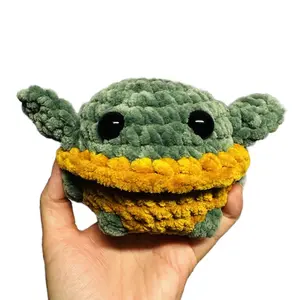 Crochet Baby Chunky Alien Handmade Plushie