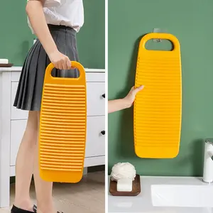 Thickened washboard, small-sized non-slip washboard for washing clothes, household plastic washboard for laundry basins, dormitory laundry washboard, Laundry Room
