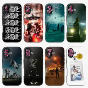 Trap Album Aesthetic Phone Case – Dark Rap Inspired iPhone Cover for Streetwear Fans, For iPhone and Samsung. Gift For Fans