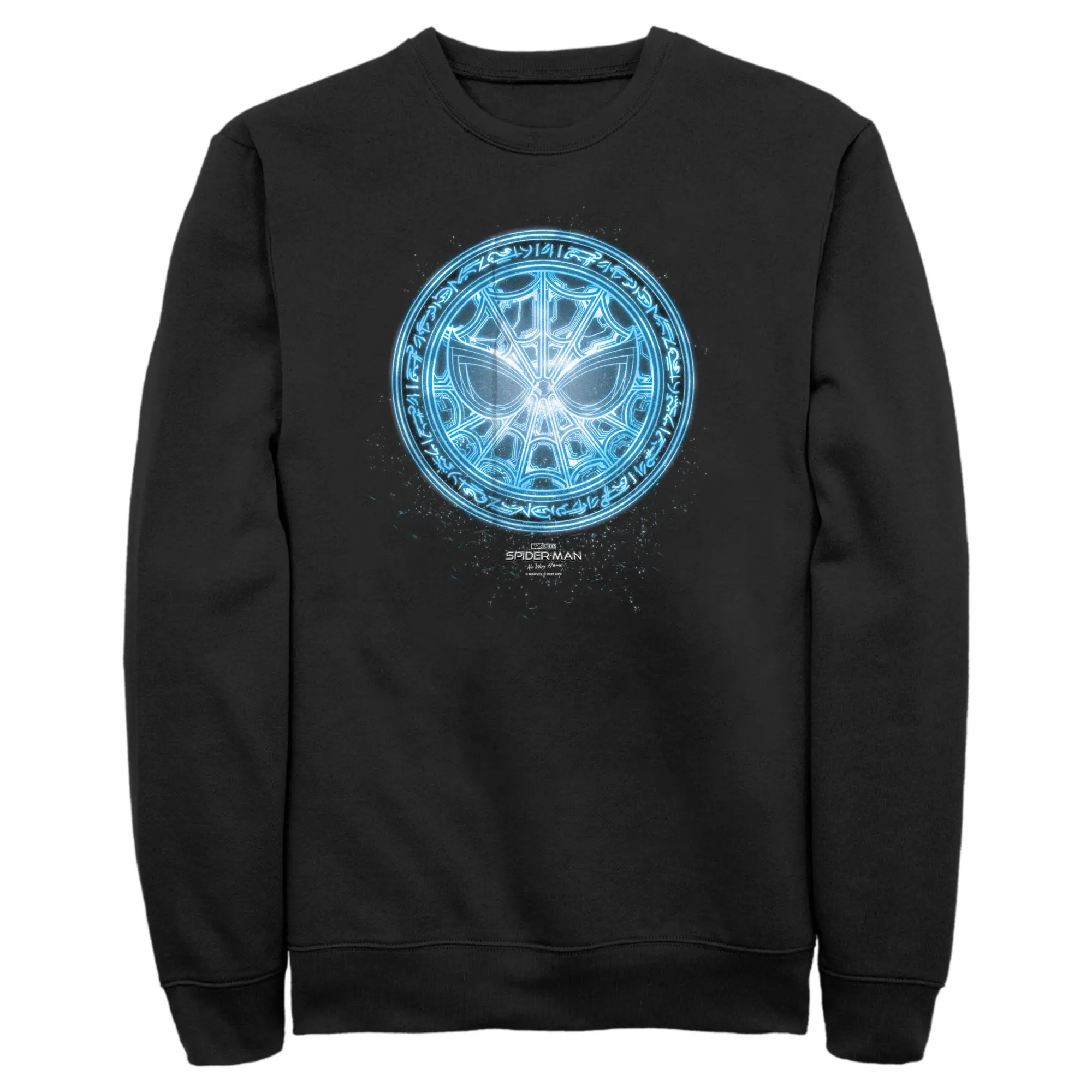 Men's Marvel Spider-Man: No Way Home Blue Spidey Rune Sweatshirt