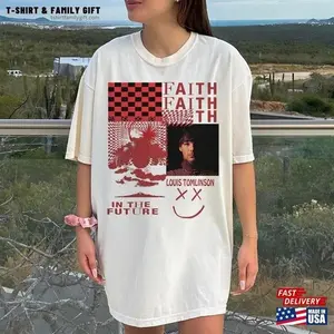 Louis Tomlinson Shirt Faith In The Future 2023 World Tour T-Shirt