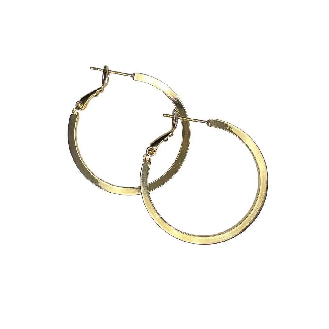 Gold Filled Hoops - 14K Gold