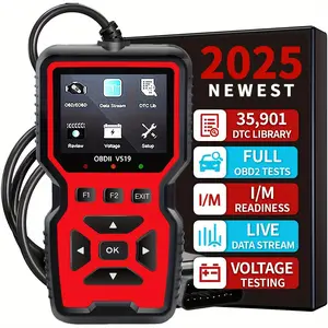 OBD2 Scanner-Car Diagnostic Tool with obd port, supports 10 Languages and is suitable for all obd ii protocol vehicle afte 1996