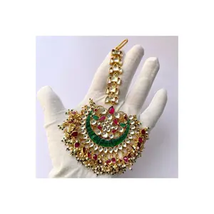 Fine Kundan MaangTikka