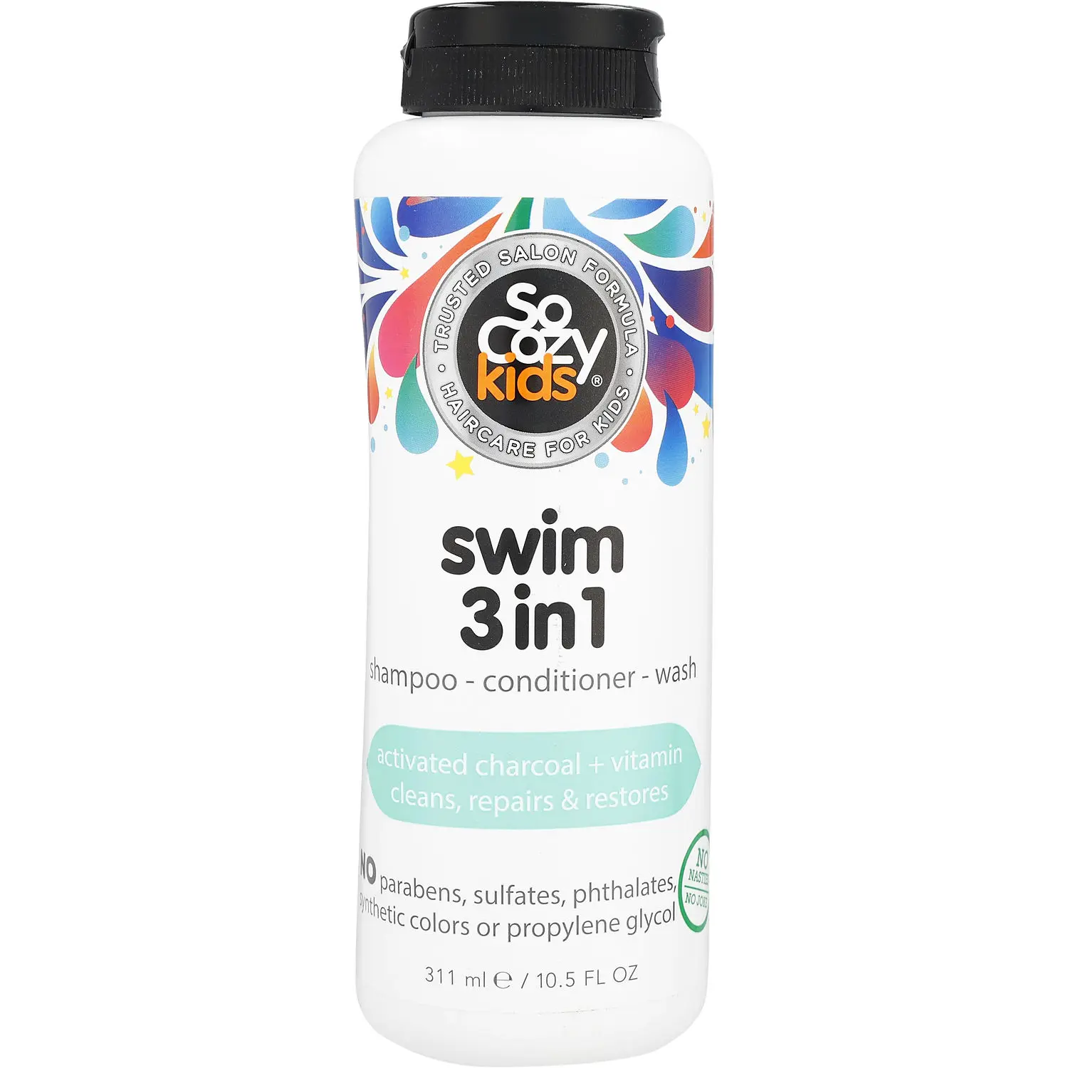 Socozy Kids By Socozy Kids Swim 3 In 1 Shampoo + Conditioner + Wash For Unisex
