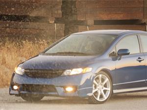 Nilight Fog Light Assembly Compatible with Honda Civic Sedan 2009 2010 2011 4 Door with Amber Lens Lamps Replacement H11 12V 55W Bulbs