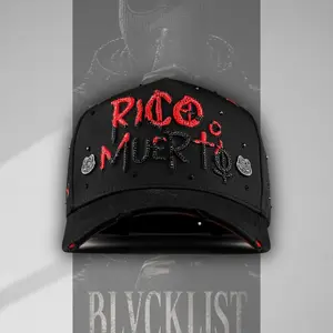 MZ HATS Rico O Muerto Black Fashion Hat