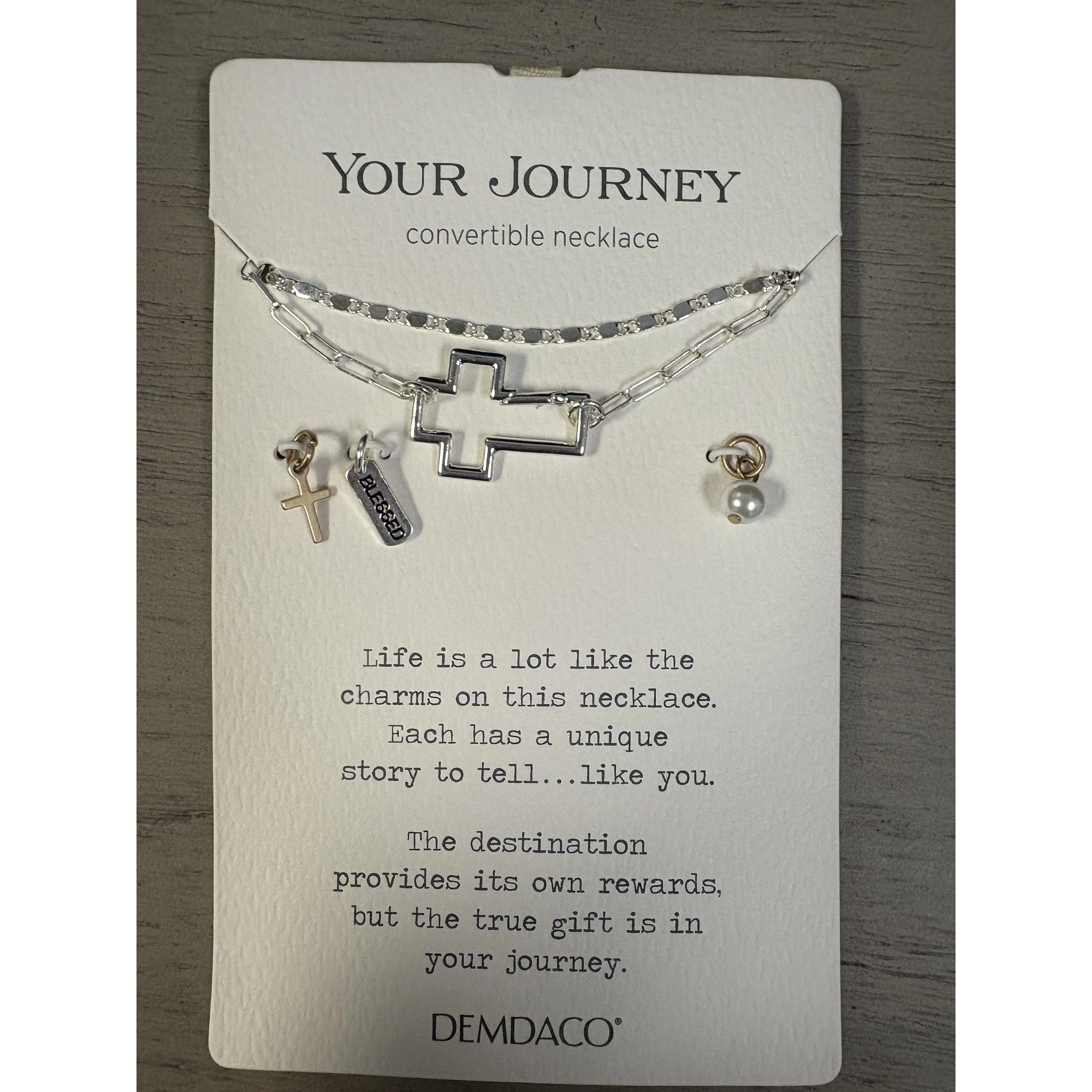 Demdaco Your Journey Convertible Necklace