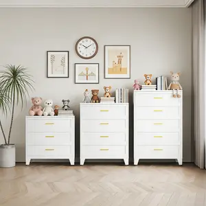 Bedroom metal drawer, multifunctional dressing table, clothing storage cabinet, suitable for large storage space in bedrooms and living rooms