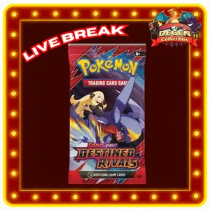 Pokemon TCG [ENG] Destined Rivals Booster Pack - LIVE RIP ONLY