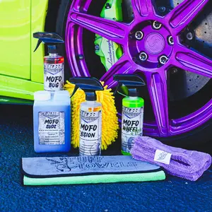 MOFO Bundle - Complete Car Wash Kit with Sudz Shine Detail Shop for Driveway Cleaning Value at $119