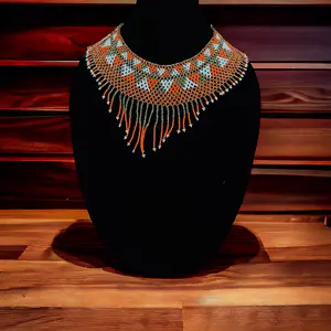 Handmade Mayan Jewelry Mayan Sunrise Necklace