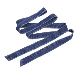 Stylish Denims Waist Belt for Women Adjustable Self Tied Band Wide