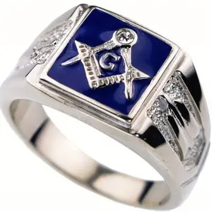 Retro Punk AG-Design Alloy Metal Artificial Zircon Ring, Inlay Zircon, Multi-Size Unisex European-American Fashion Accessory, Party Statement Piece, Artificial Zircon Rings