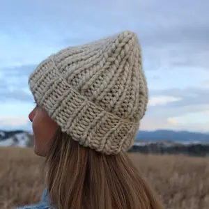 Everyday Beanie Knitting Kit — Beginner Friendly