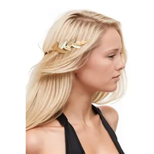 Metal Greek Gold Leaf Headband
