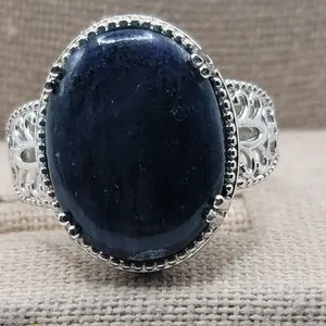 Blue Aventurine Ring Size 10