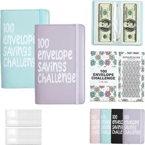 2026 Savings Challenge Book, 100 Savings Challenge Collection, Weekly Savings Challenge Book, Reusable Transparent Cash Envelopes, For Cash Budgeting, Money Planning, And Household Expense Planning.