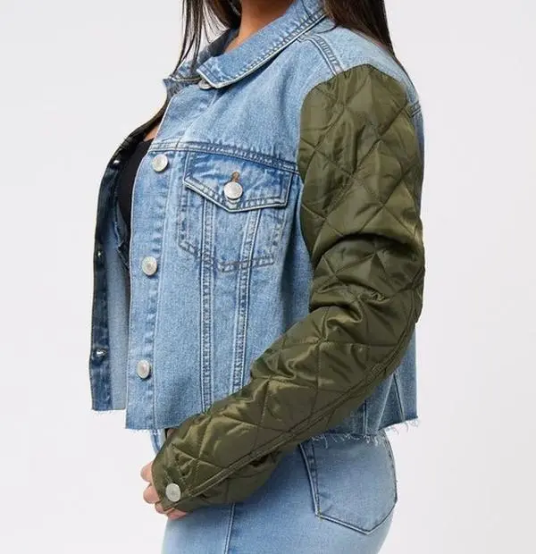 Quilted Jean Jacket Quilted Jean Jacket